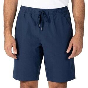 NWOT Gerry Men's M Navy Drawstring Cargo Trail Shorts